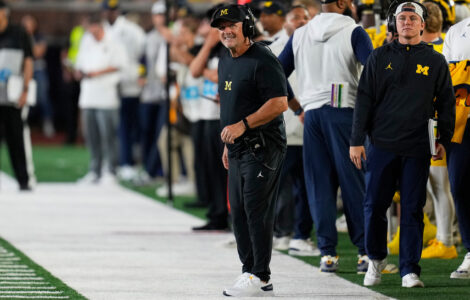 Veteran coaches surprised that stadium clock was not official clock in wild Michigan win Saturday